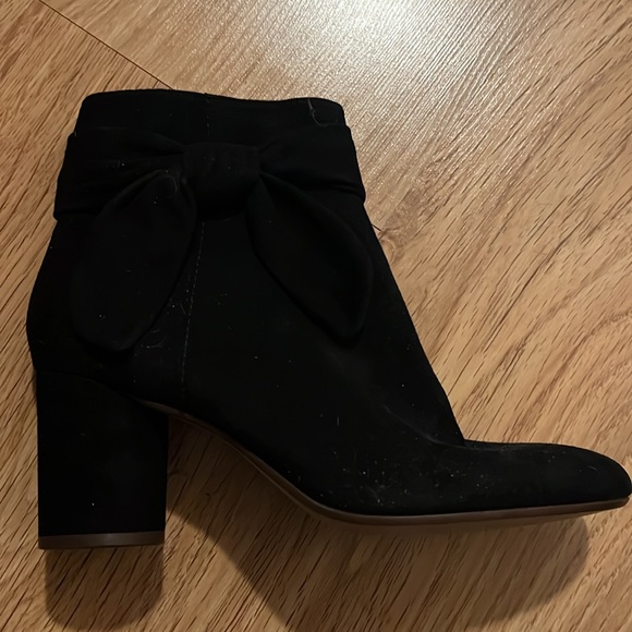 Madewell Esme Bow Black Booties - Picture 6 of 8